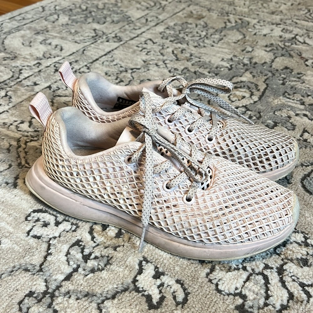 Lightly worn size 7 pink no bull runners